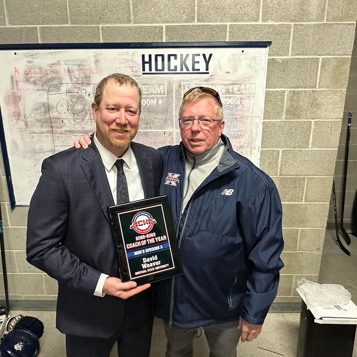 We had a special guest join us in the locker room between periods this past weekend