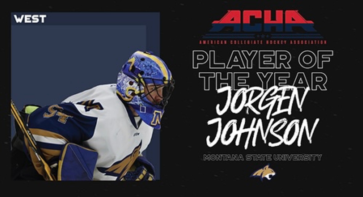 ACHA West Region Player of the Year: Jorgen Johnson!