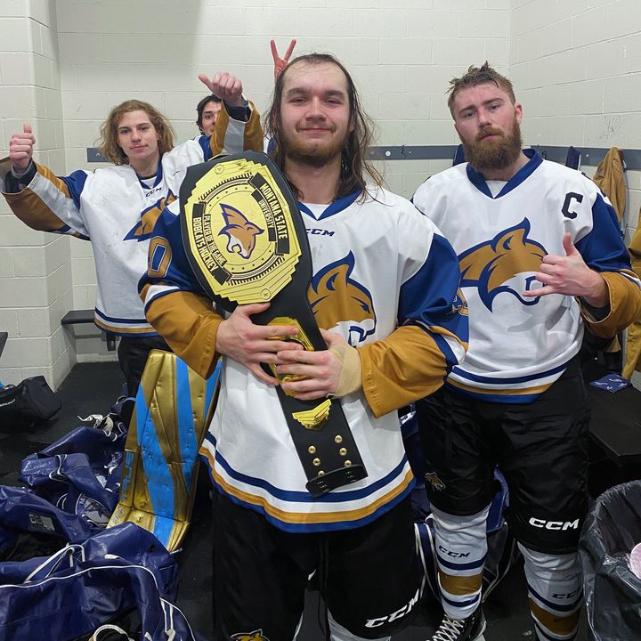After the 5-1 win of Concordia, the Bobcat Belt goes to… Duke Cherpeski!