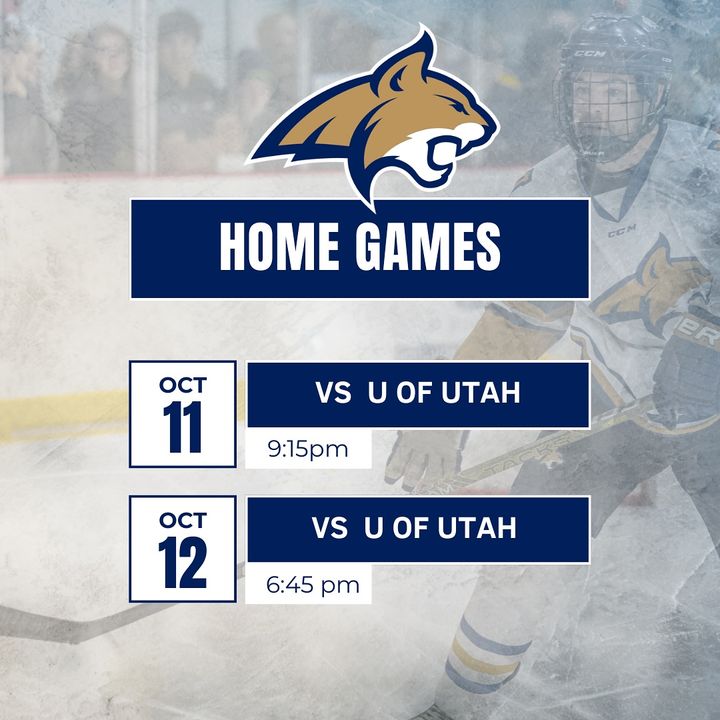 The Cats are back on in Bozeman this Friday & Saturday night taking on University of Utah!