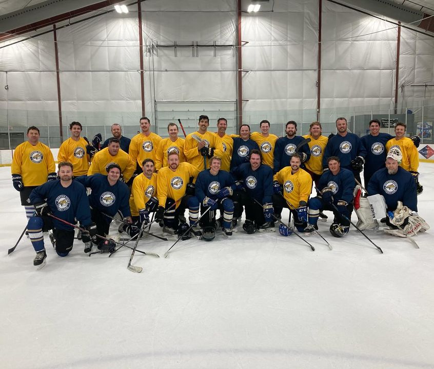 Alumni Weekend 💛💙 we love seeing our guys out there again! Great turn out!