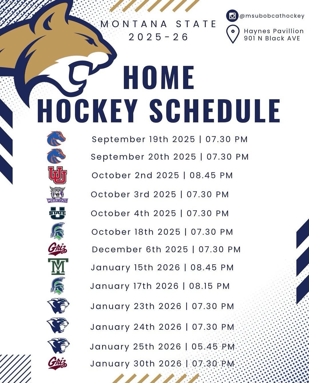 Mark your calendars 📅 🏒