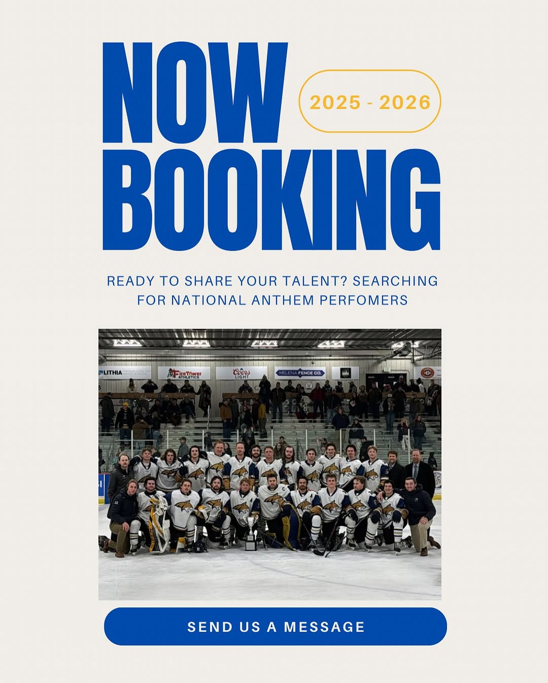 Calling all National Anthem performers