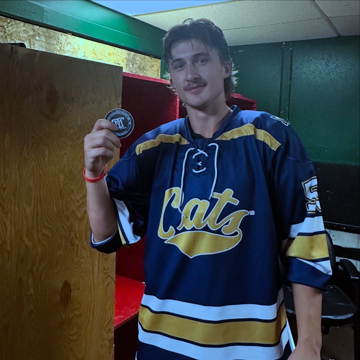 And Brayden Hindman is on the board!