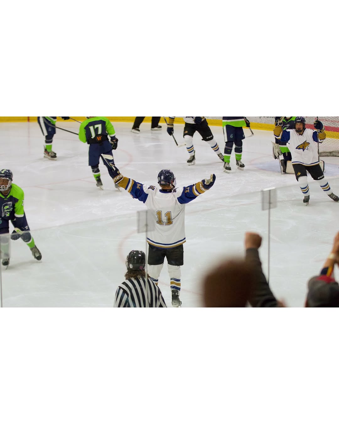 Montana State University Hockey 11-3 Win