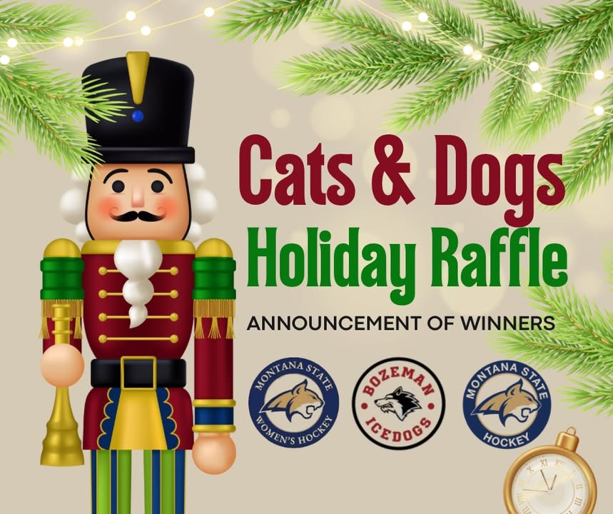 🏒 🐾🎄 CATS & DOGS HOLIDAY RAFFLE – WINNERS ANNOUNCED! 🎄🐾 🏒
