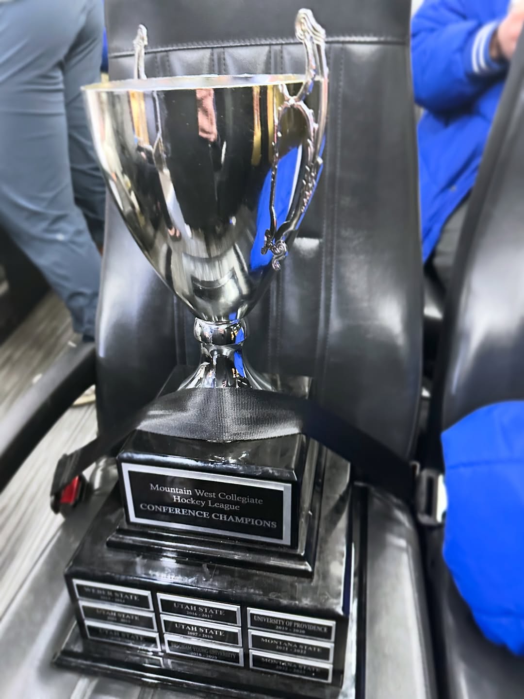 Brought back a souvenir from Salt Lake City.