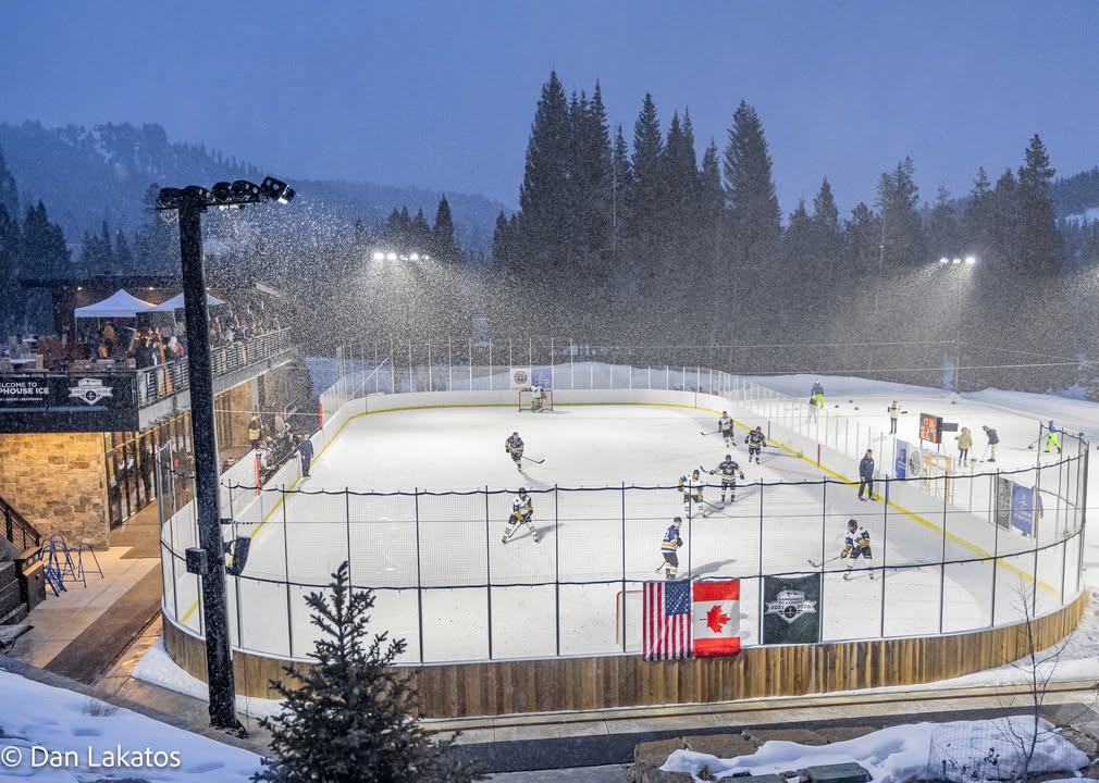 Nothing quite like a game in the fresh mountain air!