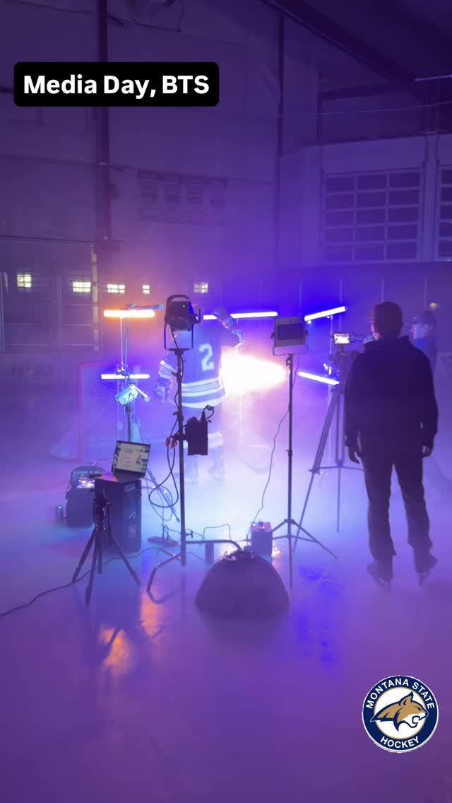 Behind the scenes on Media Day with the amazing @orion.herman.media
